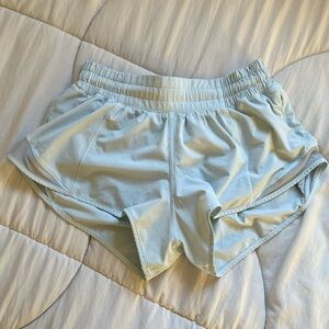 Lululemon Hotty Hot 2.5 Light Blue Women's Shorts